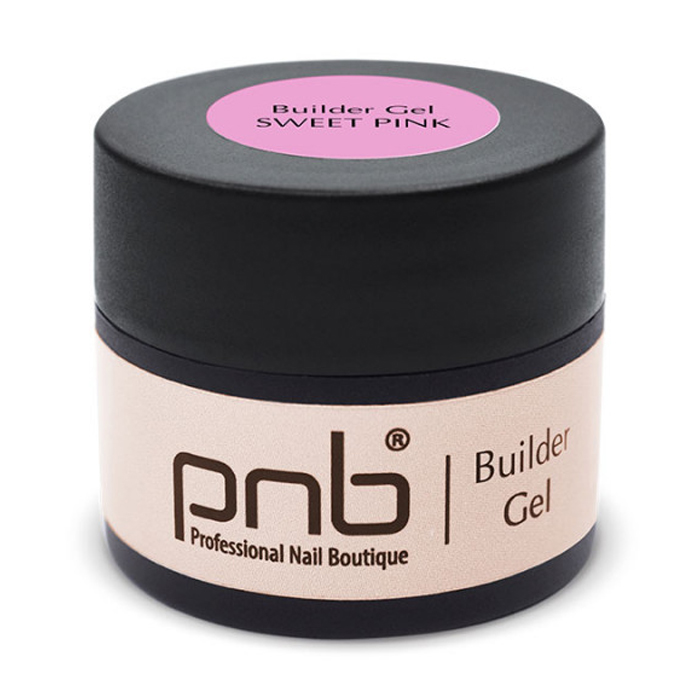 Моделювальний гель для нігтів PNB UV/LED Builder Gel Sweet Pink, 5 мл